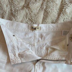 Madewell High Rise White Women's Jeans Tile White